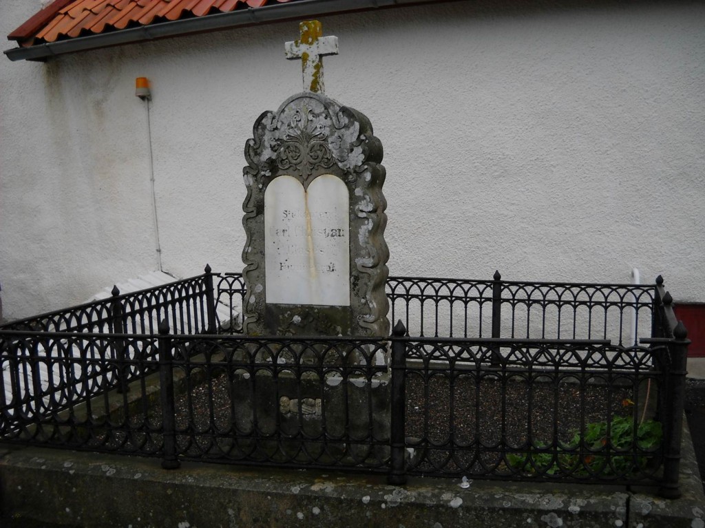 Carl Christian och Magdalenas grav
